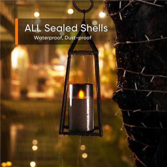 Accents Upgraded Flickering Flameless Candles With Realistic Dancing